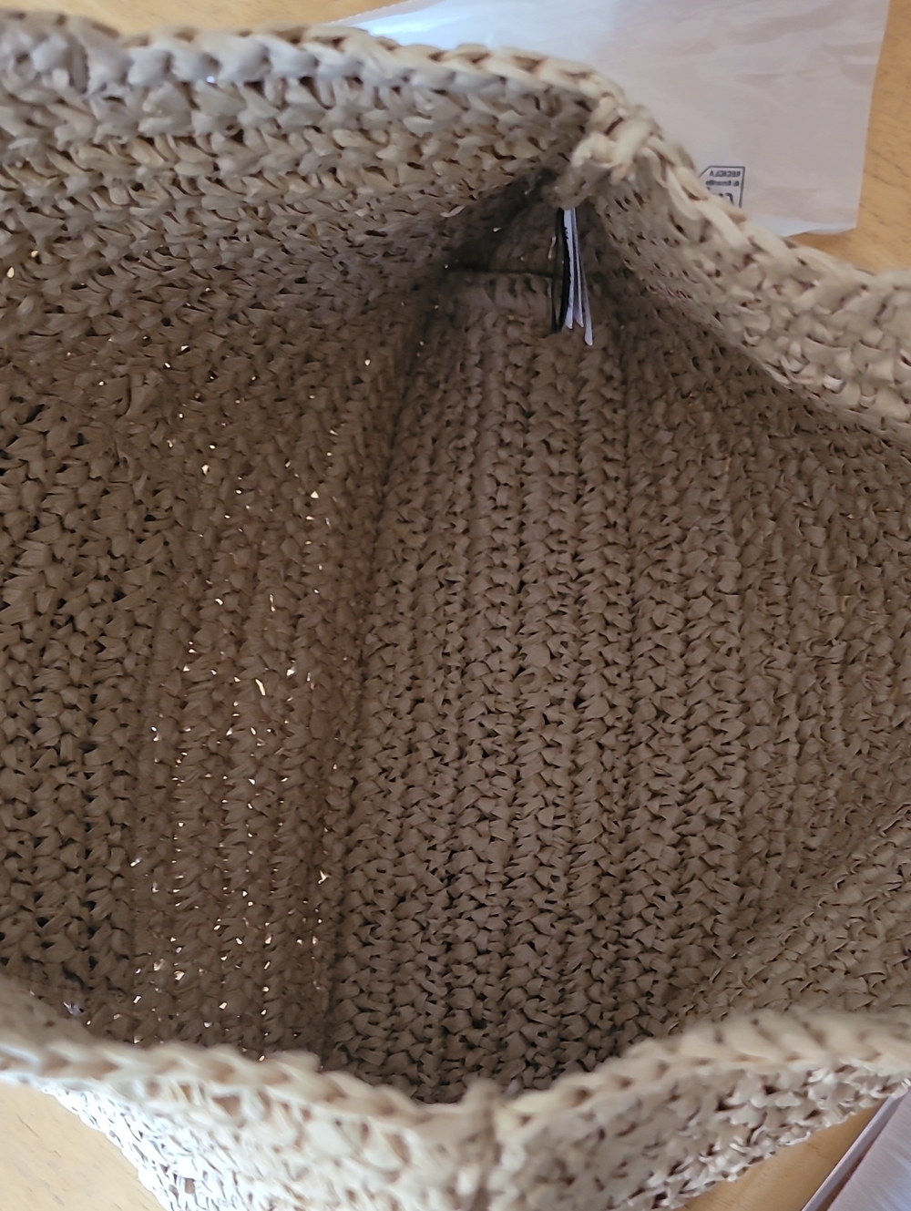 J. Crew Packable Straw Tote Bag - Picture 6 of 9